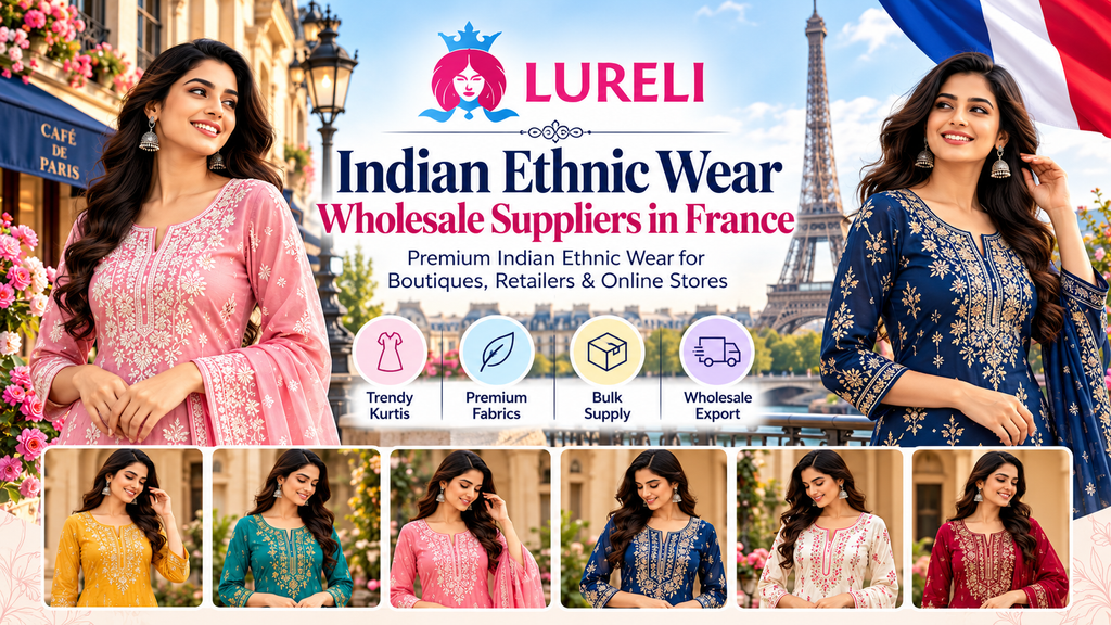 Indian Ethnic Wear Wholesale Suppliers in France