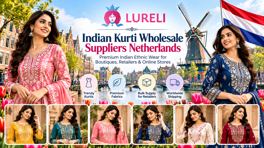 Indian Kurti Wholesale Suppliers Netherlands